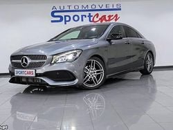 Cinza Usado 2018 Mercedes CLA200 AMG line Sedan | € 21.950 (Bom preço)