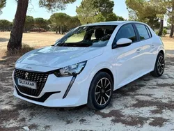 Branco Usado 2021 Peugeot 208 Citadino | € 12.900 (Bom preço)