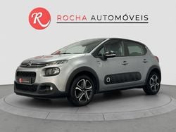 Cinza Usado 2019 Citroën C3 PureTech Citadino | € 11.499 (Preço justo)