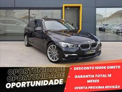 Preto Usado 2017 BMW 320 Luxury Line Carrinha | € 22.950 (Preço justo)