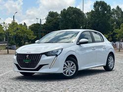 Branco Usado 2021 Peugeot 208 Citadino | € 14.990 (Preço justo)