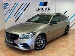 Cinza Usado 2020 Mercedes C300 AMG line Carrinha | € 29.900 (Caro)