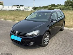 Preto Usado 2010 VW Golf VI Carrinha | € 10.750 (Preço elevado)