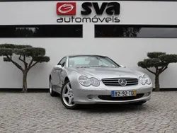 Cinza prata Usado 2002 Mercedes SL500 Cabrios | € 34.900