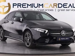 Preto Usado 2021 Mercedes A250 AMG line Sedan | € 28.490 (Preço justo)