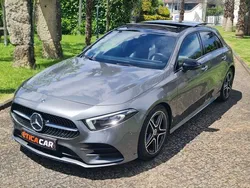 Cinza Usado 2021 Mercedes A180 AMG line | € 28.999