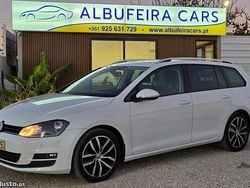 Branco Usado 2014 VW Golf VII Highline Carrinha | € 12.900 (Caro)