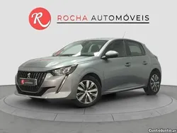 Cinza Usado 2020 Peugeot 208 Active Citadino | € 13.249 (Preço justo)