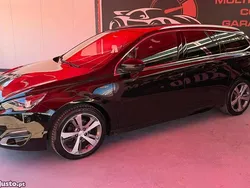 Preto Usado 2017 Peugeot 308 GT-line Sedan | € 14.900 (Preço justo)