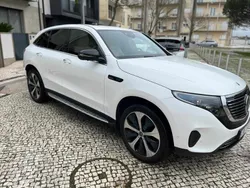 Branco Usado 2021 Mercedes EQC400 SUV | € 42.500 (Preço justo)