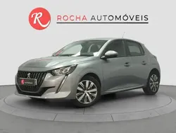 Cinza Usado 2020 Peugeot 208 Active Citadino | € 13.249 (Preço justo)