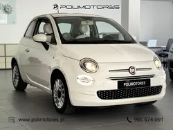 Branco Usado 2019 Fiat 500 Lounge Citadino | € 13.750 (Preço justo)