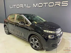 Preto Usado 2019 Citroën C3 PureTech Citadino | € 11.740 (Super Preço)