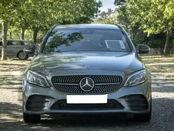 Cinza Usado 2020 Mercedes C300e AMG line Carrinha | € 31.000 (Preço elevado)