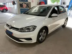 Branco Usado 2019 VW Golf VII Trendline Citadino | € 14.800 (Bom preço)