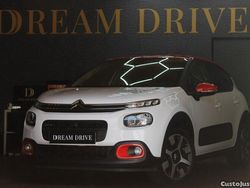 Branco Usado 2017 Citroën C3 PureTech Citadino | € 9.990 (Preço justo)
