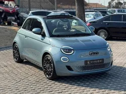 Azul Usado 2021 Fiat 500e Citadino | € 21.990 (Bom preço)