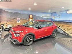 Vermelho Usado 2020 Citroën C3 Feel Citadino | € 13.950 (Preço justo)