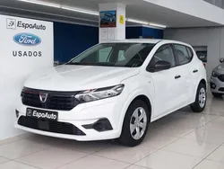 Branco Usado 2022 Dacia Sandero Essentiel Citadino | € 12.990 (Preço justo)