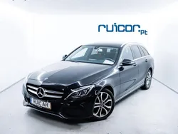 Preto Usado 2017 Mercedes C220 Avantgarde Carrinha | € 19.900 (Preço justo)