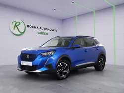 Azul Usado 2021 Peugeot e-2008 GT SUV | € 23.999 (Preço justo)