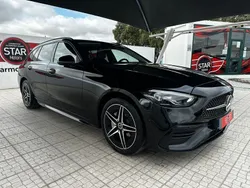 Preto Usado 2022 Mercedes C300 AMG line Carrinha | € 42.950 (Preço justo)