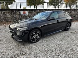 Preto Usado 2022 Mercedes C300e AMG line Carrinha | € 42.950 (Bom preço)