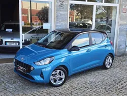 Azul Usado 2020 Hyundai i10 Citadino | € 12.450 (Preço justo)