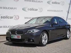 Cinza Usado 2015 BMW 520 Sedan | € 23.500 (Preço justo)