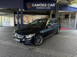 Azul Usado 2018 Mercedes C200 Avantgarde Carrinha | € 23.490