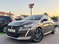 Cinza Usado 2021 Peugeot 208 Allure Citadino | € 14.550 (Preço justo)