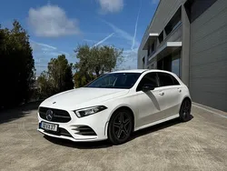 Branco Usado 2019 Mercedes A180 AMG line | € 23.900 (Preço justo)