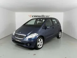 Azul Usado 2006 Mercedes A150 Avantgarde Citadino | € 6.980 (Preço elevado)