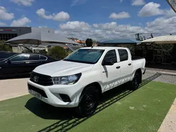 Branco Usado 2019 Toyota HiLux Pickup | € 37.490 (Preço elevado)