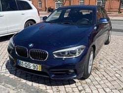 Azul Usado 2015 BMW 116 Citadino | € 12.900 (Preço justo)