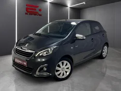 Azul Usado 2020 Peugeot 108 Style Citadino | € 10.980 (Preço justo)