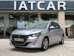 Cinza Usado 2021 Peugeot 208 Active Citadino | € 12.900 (Preço justo)