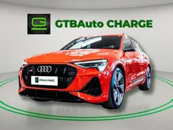 Laranja Usado 2022 Audi e-tron S-Line SUV | € 45.900 (Preço elevado)