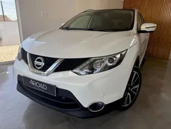 Branco pérola Usado 2014 Nissan Qashqai 360º SUV | € 15.500 (Preço elevado)