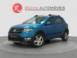 Azul Usado 2014 Dacia Sandero Prestige Citadino | € 10.999 (Caro)