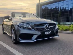 Cinza Usado 2017 Mercedes C250 AMG line Carrinha | € 32.900 (Preço elevado)