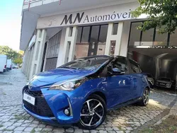 Azul Usado 2019 Toyota Yaris Hybrid | € 18.500 (Preço justo)