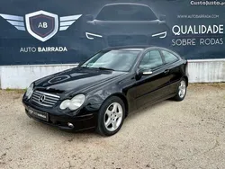 Preto Usado 2003 Mercedes C220 Coupé | € 9.250 (Preço elevado)