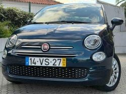 Azul Usado 2018 Fiat 500 Lounge Citadino | € 9.450 (Bom preço)