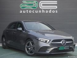 Cinza Usado 2018 Mercedes A180 AMG line Citadino | € 25.950 (Caro)