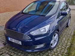 Azul Usado 2018 Ford C-MAX Monovolume | € 11.700 (Preço justo)