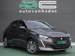Cinza Usado 2021 Peugeot 208 Active Citadino | € 15.950 (Preço justo)