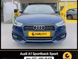 Azul Usado 2017 Audi A1 Sportback Sport Citadino | € 17.900 (Preço justo)