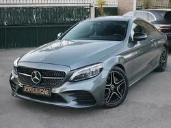 Cinza Usado 2022 Mercedes C220 AMG line Coupé | € 42.500 (Bom preço)