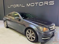 Cinza Usado 2012 Mercedes C220 AMG line Coupé | € 13.900